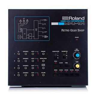 Roland Mpu - 101 Midi To Cv Converter Rare Mpu101 Vintage Analog Synth Synthesizer