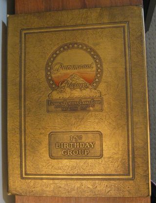 Rare 1926 Paramount Pictures Silent Film Era Hollywood Exhibitor Book Posters