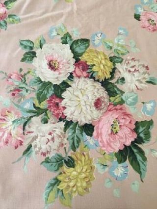 Vintage & Rare Ralph Lauren Cynthia Floral King Size Duvet Cover Blanket