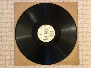 Very Rare VITAPHONE Talkie Discs for films “MY MAN” 1928 /“ON WITH THE SHOW”1929 2