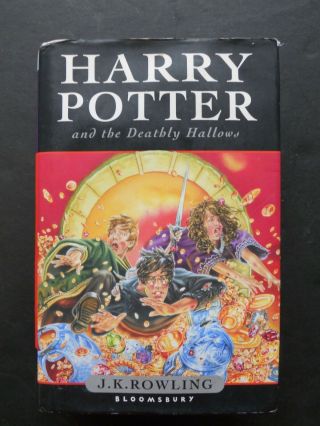 Jk Rowling (harry Potter & The Deathly Hallows) Rare 1st Print