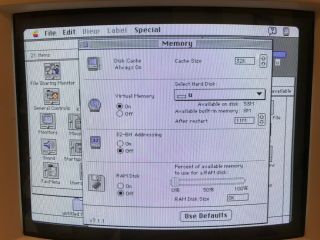 Rare Vintage Macintosh Color Classic M1600,  8MB RAM,  80MB HDD with documents 3
