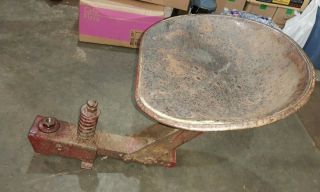 1939 Farmall IH M tractor CORRECT seat assembly frame & IHC nut RARE H seat 39 2