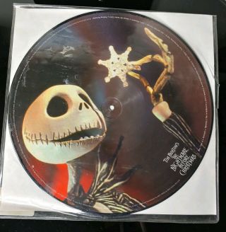 The Nightmare Before Christmas Soundtrack Vinyl Record Set Jack And Sally Rare
