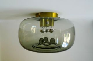 Rare Mid - Century " Trianon " Ceiling Light By Raak Amsterdam,  Space Age 1970s