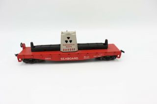 Vintage Lionel Ho Scale 0805 - 1 Seaboard Radioactive Waste Car Rare Item