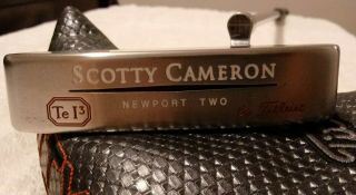 Titleist Scotty Cameron Newport Two Teryllium Rare.  Tei3 Bottom Stamp.  34 "