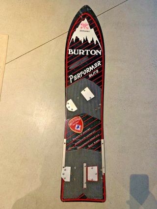 1985 Burton Performer Elite Snowboard Rare Collectable Orginal Owner