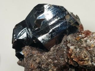 Big Rare 7cm Rutile Twin Crystal Graves Mountain GA Mineral Display Specimen Gem 2