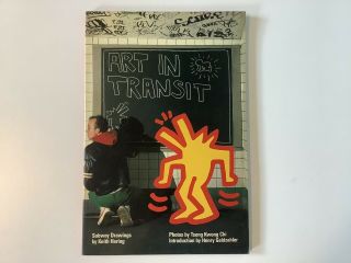 Keith Haring Extremely Rare Art In Transit Subway Drawings Book 1984
