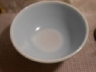 Pyrex Primary Green Nesting Mixing Bowl 403 Rare Logo Circle of T ' s 3