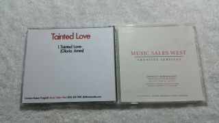 Gloria Jones - Tainted Love Rare Htf Promo Test Press Acetate Cd Single Soul R&b
