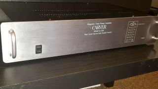Vintage Carver M - 4.  0t Amplifier Rare silver face great.  Classic 1500 watts 2