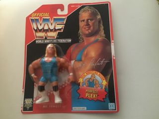 Wwf Hasbro Red Card Mr Perfect Curt Henning Series 8 Moc Action Figure Wwe