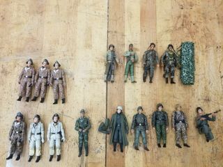 1 18 Ultimate Soldier German/american Figures And Misc.  Equipment