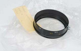 Nikon Ai - S Uv Nikkor 105mm F/4.  5 Focusing Ring Stock Replacement Very Rare