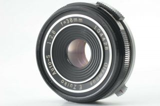 【 ”rare " Exc,  5 】 Olympus E.  Zuiko Auto - S 38mm F/2.  8 Pancake Lens From Japan