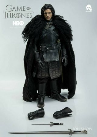 Threezero Jon Snow Game Of Thrones 1:6 Scale Action Figure Season 1
