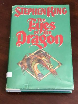 Stephen King The Eyes Of The Dragon Rare Signed Autograph 1st Edition Book