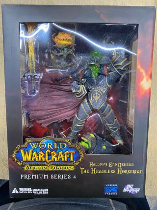 World of Warcraft Headless Horseman Premium Figure Series 4 DC Unlimited Blizzar 3