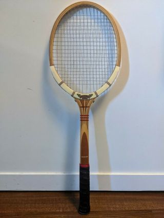 Rare Vintage Dunlop Maxply Fort Wooden Tennis Racket