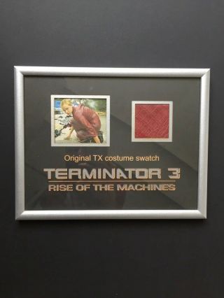 Extremely Rare Terminator 3 Rise Of The Machines Screen Tx Prop