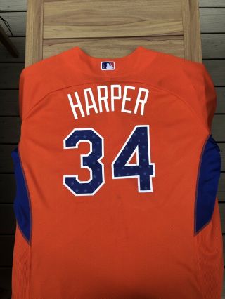 Bryce Harper 2013 All Star Game Jersey Size 52 Or Xl Rare