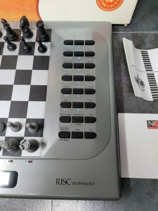 RARE Novag Star Diamond Chess Computer RISC Tech ELO 2500 USCF 3