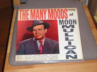 Moon Mullican Lp The Many Moods Of King 681 Rare 