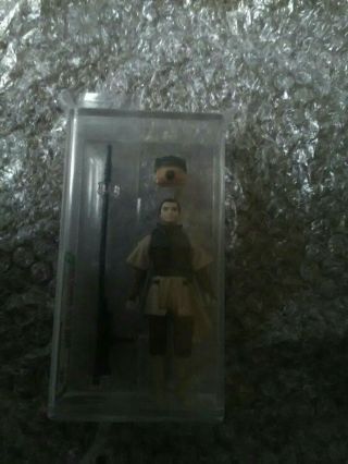 1983 Star Wars Kenner Princess Leia Boushh Disguise Afa 80 Nm Hk Jj Style Case