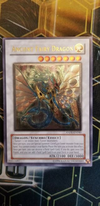 Yugioh Ancient Fairy Dragon Anpr - En040 Ultimate Rare