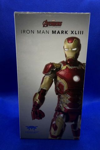 Comicave 1/12 Iron Man Mk43 Xliii Diecast Action Figure