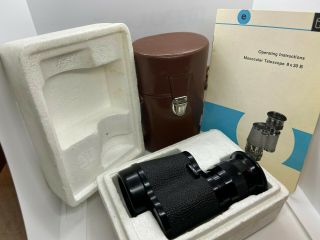 Zeiss Monocular Rare Model Complete With Leather Case - Booklet - Filter