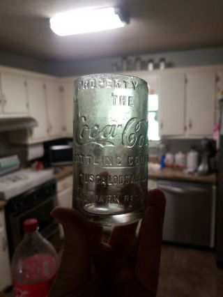 Rare Antique Bottle Upcycled Ss Coke
