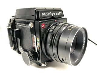 Rare Sample【exc,  5】 Mamiya Rb67 Pro S,  Sekor C 127mm F/3.  8,  120 Back From Japan