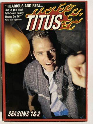 Rare Titus - The Complete First And Second Seasons (dvd,  2005,  6 - Disc Set) Oop