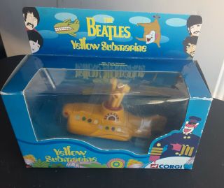 The Beatles Yellow Submarine Die Cast Model Corgi 2002 (rare)