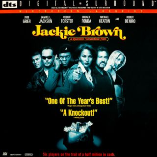 Jackie Brown (1997) [15065 As] - Dts Laserdisc - Rare