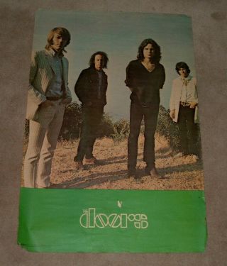True Vintage Extremely Rare The Doors Band Poster 1969 60 