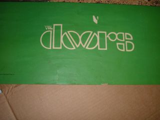 True Vintage Extremely Rare The Doors Band Poster 1969 60 ' s Jim Morrison 3