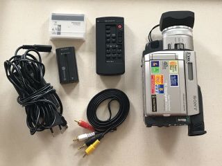 - Sony Dcr - Trv900e Pal Minidv Handycam Digital Video Camcorder - Rare