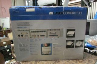 Rare Vtech Laser Compact XT Personal Computer IBM PC/XT Clone Boxed - 3