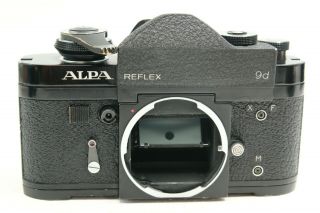Rare Collector Black Alpa Reflex 9d Rare Body Only For Parts/as Is