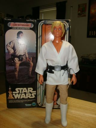 Star Wars Kenner Vintage Luke Skywalker Action Figure 12 " 1978 Complete