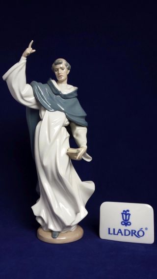 Rare Lladro Figurine - 5387 " Saint Vincent Ferrer "