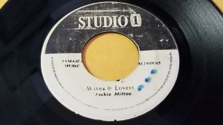 Rare/ Jackie Mittoo - Wives &lovers/john Holt - Do You Love Me/reggae Studio One