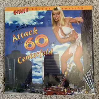Attack Of The 60 Foot Centerfold Laserdisc - Very Rare