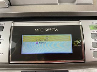 Brother MFC - 685CW All - In - One Printer Scanner Fax Rare Builtin Phone 2