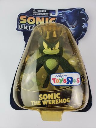 Sonic The Werehog Figure - Sonic Unleashed Toys R Us Exclusive Rare Jazwares