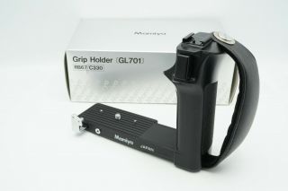 【rare Unused】 Mamiya Left Hand Grip Gl701 For Rb67 C330 From Japan A162